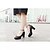 cheap Women&#039;s Heels-Women&#039;s Shoes Patent Leather Leatherette Winter Spring Summer Fall Comfort Novelty Heels Walking Shoes Chunky Heel Platform Round Toe