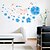 preiswerte Wand-Sticker-Dekorative Wand Sticker - Flugzeug-Wand Sticker Blumen Wohnzimmer / Schlafzimmer / Badezimmer