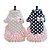 cheap Dog Clothes-Dog Dress Polka Dot Winter Dog Clothes Puppy Clothes Dog Outfits Pink Dark Blue Costume for Girl and Boy Dog Cotton S M L XL XXL