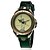cheap Quartz Watches-Women&#039;s Sport Watch Military Watch Wrist Watch Quartz Cool Punk Leather Band Analog Charm Vintage Casual Black / White / Blue - Green Blue Dark Red