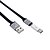 baratos Cabos e Carregador para telemóvel-Micro-USB 2.0 / USB 2.0 / Tipo-C Cabo &lt;1m / 3ft Portátil / Retratável / Raso Silicone Adaptador de cabo USB Para Samsung / Huawei / LG