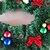 halpa Joulukoristeet-feliz navidad de CAA de Ratn navidad wreathoriginal Verde de navidad Garland partido decoracin de Ratn pvc ornamento