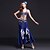 cheap Belly Dancewear-Belly Dance Skirt Sequin Split Front Women&#039;s Performance Sleeveless Natural Spandex Milk Fiber