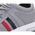 abordables Zapatillas de hombre-Hombre PU Primavera / Otoño Confort Zapatillas de Atletismo Antideslizante Rojo / Negro / Gris / Deportivo / Con Cordón