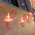 رخيصةأون أضواء شريط LED-20pcs أدت عيد الميلاد عيد الميلاد سلسلة الجنية ضوء الزفاف فلامنغو سلسلة الجنية أضواء سلسلة ديكور بطارية تعمل بالطاقة إضاءة المنزل