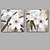 billiga Blom- och växtmålningar-Hang målad oljemålning HANDMÅLAD - Blommig / Botanisk Klassisk / Moderna Duk / Sträckt kanfas