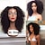 halpa Peruukit ihmisen hiuksista-Aidot hiukset Liimaton puoliverkko Lace Front Peruukki tyyli Brasilialainen Afro Kinky Curly Peruukki ja vauvan hiukset Luonnollinen hiusviiva Afro-amerikkalainen peruukki 100% käsinsidottu Naisten