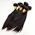 baratos Extensões de Cabelo Ombre-6 pacotes Tecer Cabelo Cabelo Peruviano Liso Seda Extensões de cabelo humano Cabelo Virgem Cabelo Humano Ondulado 8-30 polegada Ruivo Natureza negra Âmbar Sem Cheiros Conjunto de Cabeça Cheia / 10A