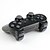 billiga PS3-tillbehör-Trådlös vibrationspelkontroll till PS3, PS2 och PC (2,4Ghz, svart)