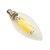cheap LED Filament Bulbs-KWB 6pcs 6 W LED Filament Bulbs 560 lm E12 C35 6 LED Beads COB Dimmable Warm White 110-130 V / 6 pcs / RoHS