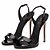 cheap Women&#039;s Sandals-Women&#039;s Sandals Stiletto Heel Open Toe Buckle PU Slingback Spring / Summer Black / Nude / Champagne / Wedding / Party &amp; Evening / Party &amp; Evening / EU40