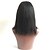cheap Human Hair Wigs-Human Hair Glueless Lace Front Lace Front Wig With Bangs style Brazilian Hair Straight Yaki Wig 130% Density with Baby Hair Natural Hairline African American Wig 100% Hand Tied Women&#039;s Short Medium
