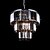 olcso Mennyezeti lámpák-9-Light 50cm Kristály Mennyezeti lámpa Fém Galvanizált Modern Kortárs 110-120 V 220-240 V / E12 / E14