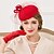 cheap Fascinators-Wool Net Fascinators Hats Headpiece Classical Feminine Style