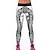 cheap New In-Women&#039;s Running Tights Leggings Athletic Elastane Sport Base Layer Leggings Bottoms Yoga Running Exercise &amp; Fitness Racing Gym Workout Thermal / Warm Quick Dry Comfortable Classic Printing Black