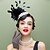 cheap Fascinators-Flax / Feather Kentucky Derby Hat / Fascinators / Hats with 1 Wedding / Special Occasion / Casual Headpiece