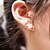cheap Earrings-SILVERAGE Real 925 Sterling Silver Stud Earrings Fine Jewelry For Women Four Leaf Clover 2016 New Design