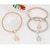 cheap Bracelets-Women&#039;s Charm Bracelet Rhinestone Alloy Simple Style Fashion Rainbow Jewelry 1set