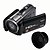 abordables Mini Grabadoras-ordro® HDV-f5 con lente gran angular 1080p soporte de batería externa de la cámara de vídeo digital función de macro