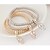 cheap Bracelets-Women&#039;s Charm Bracelet Layered Stack Stacking Stackable Skull Ladies Luxury European Simple Style Fashion Rhinestone Bracelet Jewelry Rainbow For Gift Daily / Imitation Diamond