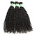 baratos Extensões de Cabelo Natural-Cabelo Natural Remy / Não processado Cabelo Natural Extensão de Cabelo Humano Natural Encaracolado / Clássico / Kinky Curly Cabelo Brasileiro 300 g 1 ano Diário