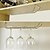 cheap Barware-New Stainless Steel Wine Holder Stemware Wine Rack Under Cabinet Storage Organizer Glass Holder