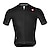 cheap Women&#039;s Cycling Clothing-SANTIC Men&#039;s Short Sleeve Cycling Jersey Black Patchwork Bike Jersey Top Mountain Bike MTB Road Bike Cycling Breathable Ultraviolet Resistant Reflective Strips Sports Spandex Clothing Apparel