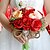 baratos Bouquets de Flores para Noiva-Bouquets de Noiva Buquês Casamento / Festa / Noite Tafetá / Elastano / Flôr Seca 11.8&quot;(Aprox.30cm)