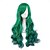 billiga Kostymperuk-cosplay kostym peruk syntetisk peruk kropp våg kropp våg peruk grön syntetisk hår dam grön
