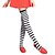 economico Accessori Lolita-Per donna Punk Lolita vestito da vacanza Vestiti Calze e autoreggenti A strisce Cotone Accessori Lolita