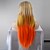 halpa Synteettiset trendikkäät peruukit-Synteettiset peruukit Suora Suora Peruukki Vaaleahiuksisuus Pitkä Hyvin pitkä Golden Blonde Synteettiset hiukset Naisten Vaaleahiuksisuus