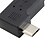 abordables Cables USB-ángulo recto de 90 grados micro usb macho a micro usb cable adaptador hembra Conventer extensión conector del cable del envío libre