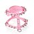 お買い得  Dog Collars, Harnesses &amp; Leashes-Dog Harness Adjustable / Retractable Studded Rock Music PU Leather Pink