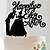 billige Bryllupsdekorationer-Kagetilbehør Akryl / Blandet Materiale Bryllup Dekorationer Bryllup / Jubilæum / Bryllupsfest Klassisk Tema Forår / Sommer / Efterår