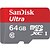 abordables Carte Micro SD/TF-SanDisk 64Go TF carte Micro SD Card carte mémoire UHS-I U1 / Class10 Ultra