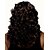 billige Syntetiske trendy parykker-Syntetiske parykker Krøllet Krøllet Parykk Beige Syntetisk hår Dame Afroamerikansk parykk Brun
