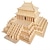 رخيصةأون ألعاب بازل ثلاثية الأبعاد-تركيب خشبي الزراعة الصينية المستوى المهني خشبي 1 pcs للصبيان ألعاب هدية