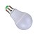 billige Globepærer med LED-YWXLIGHT® LED-globepærer 500 lm E26 / E27 12 LED perler SMD Mulighet for demping Fjernstyrt Dekorativ Naturlig hvit RGB 85-265 V / 1 stk. / RoHs