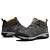 baratos Sapatos Desportivos para Homem-Masculino Sapatos Couro Inverno Conforto Tênis Aventura Rasteiro Ponta Redonda Presilha Para Casual Azul Escuro Cinzento Khaki