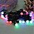 cheap LED String Lights-3m String Lights 28 LEDs Dip Led Warm White Waterproof / Remote Control / RC / Dimmable 5 V / Linkable / IP44