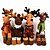 זול צעצועים לחג המולד-קישוטי חג מולד Elk חמוד קטיפה משחק דמיוני, גרב, מתנות יום הולדת נהדרות אספקת לטובת מסיבה בנים בנות מבוגרים