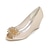 cheap Wedding Shoes-Women&#039;s Heels Wedge Heels Wedge Heel Peep Toe Pearl Silk Spring / Summer White / Purple / Champagne / Wedding / Party &amp; Evening