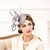 economico Copricapo da Sposa-copricapo di cappelli di piume di strass di rete di strass lino elegante stile copricapo