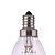 billige Lyspærer-YWXLIGHT® 1pc 8 W LED-lysestakepærer 640 lm E12 A60(A19) 4 LED perler COB Dekorativ Varm hvit Naturlig hvit 110-130 V / 1 stk. / RoHs