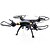 olcso RC quadcopterek és drónok-RC Drón SYMA X8W 4CH 6 Tengelyes 2,4 G A 0.3MP HD kamera RC quadcopter FPV / Headless Mode / 360 Fokos Forgás RC Quadcopter / Távirányító / Fényképezőgép / A Real-Time Filmanyag / Kamerával