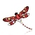 cheap Pins and Brooches-Women&#039;s Brooches Ladies Fashion Color Crystal Brooch Jewelry Butterfly Red Blue For Party Wedding Casual Daily