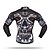 cheap Men&#039;s Clothing Sets-XINTOWN Men&#039;s Long Sleeve Cycling Jersey with Bib Tights - Black Bike Pants / Trousers Jersey Bib Tights Thermal / Warm Windproof 3D Pad Reflective Strips Back Pocket Winter Sports Polyester Spandex