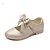 ieftine Pantofi Fetițe-Fete Pantofi PU Primavara vara Confortabili Pantofi Flați pentru Auriu / Alb / Roz