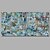 billige Abstrakte malerier-Hang malte oljemaleri Håndmalte - Abstrakt Middelhavet Europeisk Stil Inkluder indre ramme / Stretched Canvas