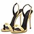 cheap Women&#039;s Sandals-Women&#039;s Sandals Stiletto Heel Open Toe Buckle PU Slingback Spring / Summer Black / Nude / Champagne / Wedding / Party &amp; Evening / Party &amp; Evening / EU40